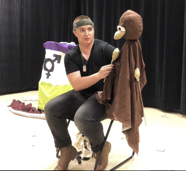 platypus puppet OSU 2019 platypus puppet OSU 2019