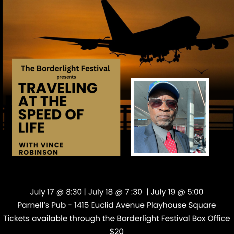 Traveling at the Speed of Life Flyer_Vince Robinson